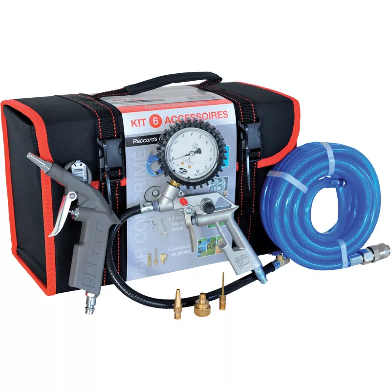 KIT VALISETTE NYLON 6 ACCESSOIRES AIR COMPRIMÉ