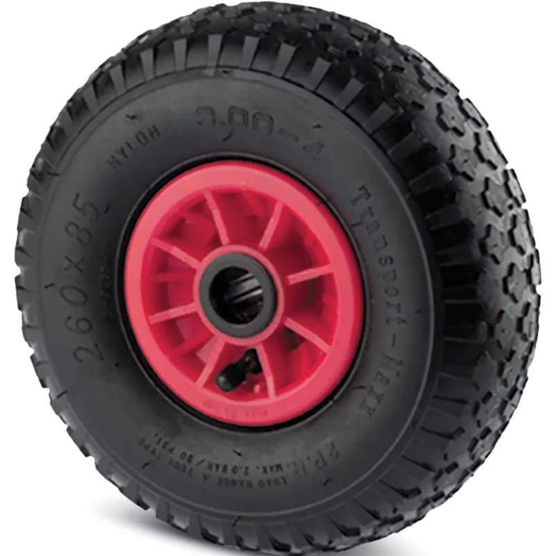 ROUE GONFLABLE 150 KG 260 MM POUR DIABLE AXE 20MM