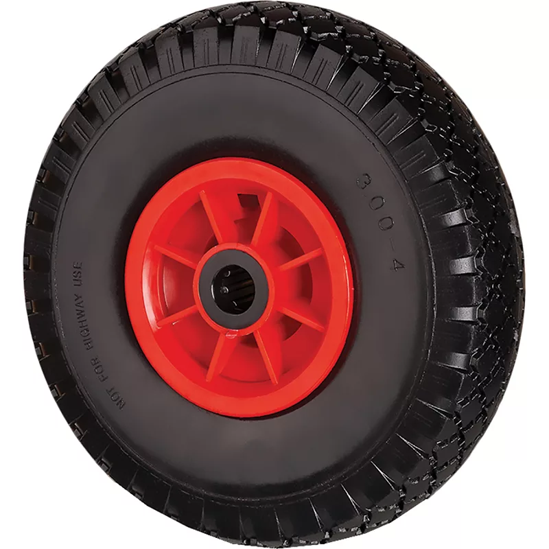 ROUE INCREVABLE 75 KG 260 MM POUR DIABLE AXE 25MM