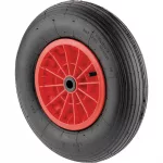 ROUE GONFLABLE 140 KG 400 MM POUR BROUETTE AXE 25MM