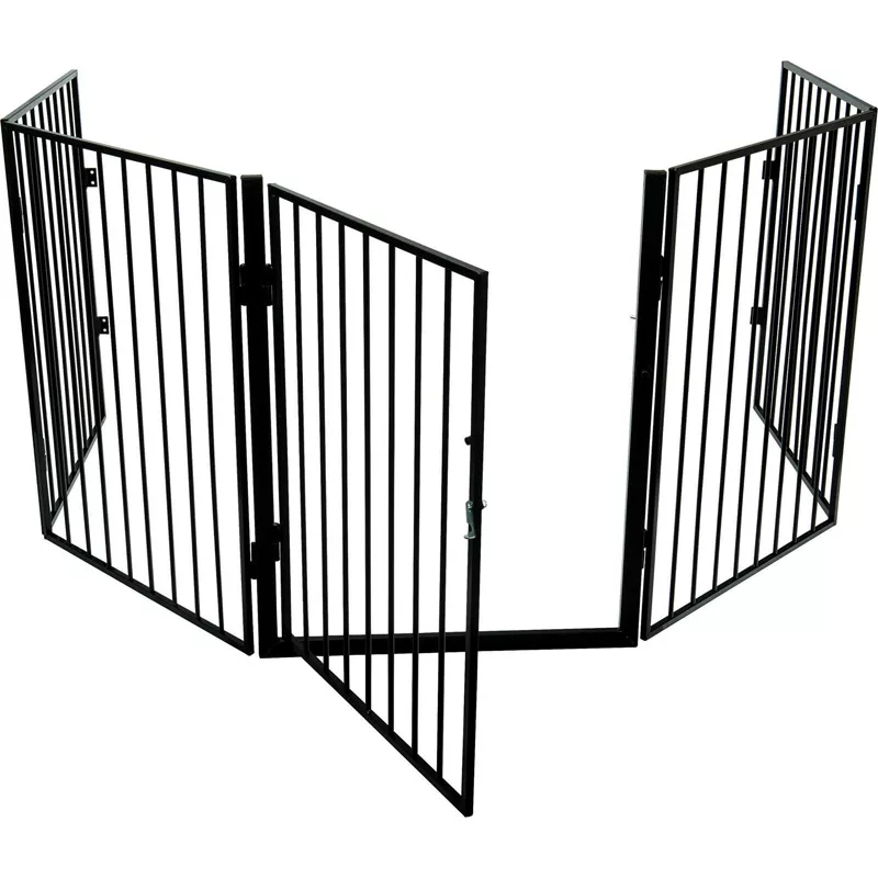 BARRIERE DE PROTECTION 76X240CM 4 PANNEAUX , PREND LA FORME SOUHAITEE