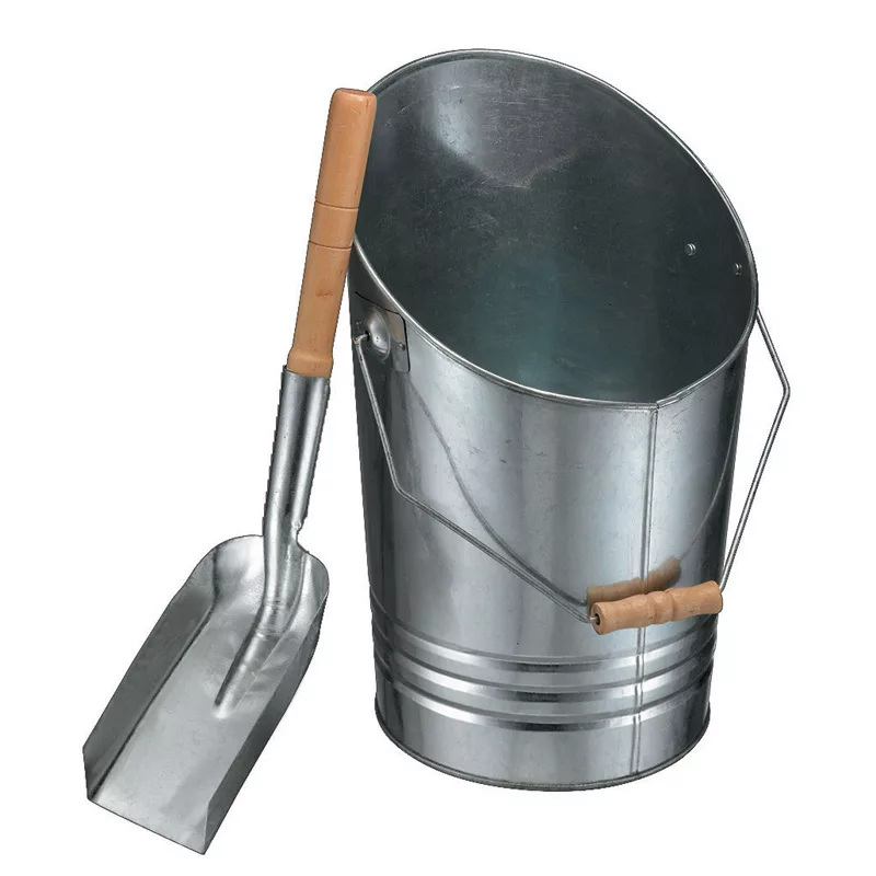 SEAU + PELLE A CENDRES