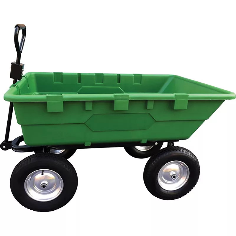 CHARIOT REMORQUE DE JARDIN 225 LITRES