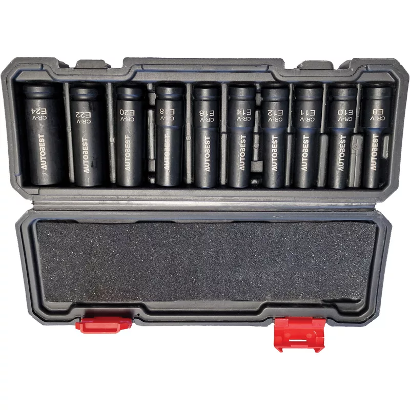 COFFRET DE 10 DOUILLES A CHOCS